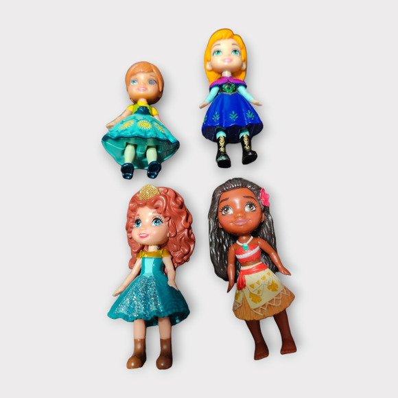 12 Disney Toddler 3" Posable Figurines and 1 Wonder Woman - Picture 2 of 4